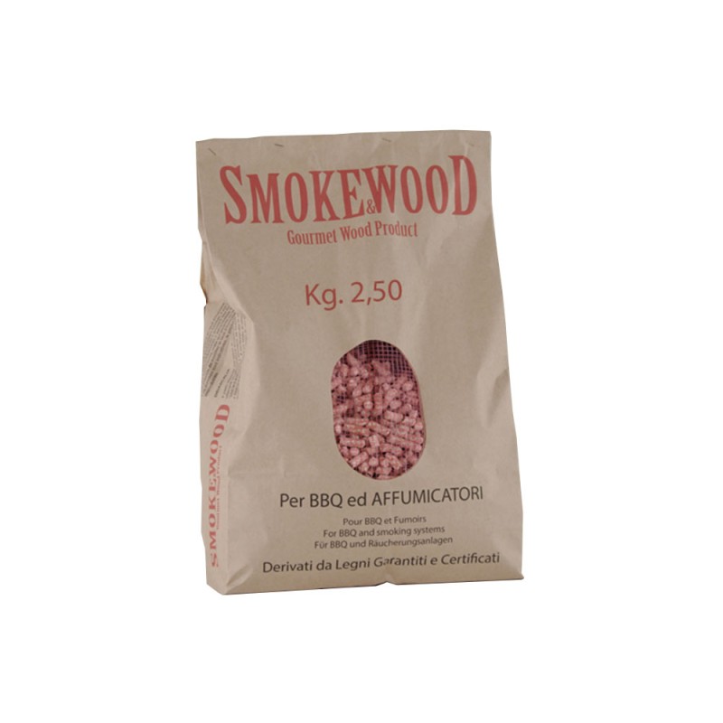 Cippatura Pressata Varie Essenze Legno per BBQ e Affumicatori 2,5Kg Smoke&Wood