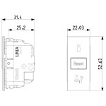 Commutatore VIMAR LINEA 30408 Do Not Disturb e Make Up Room