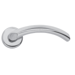 Coppia di Maniglie Ghidini Modello Bella ZCL con Rosette e Bocchette