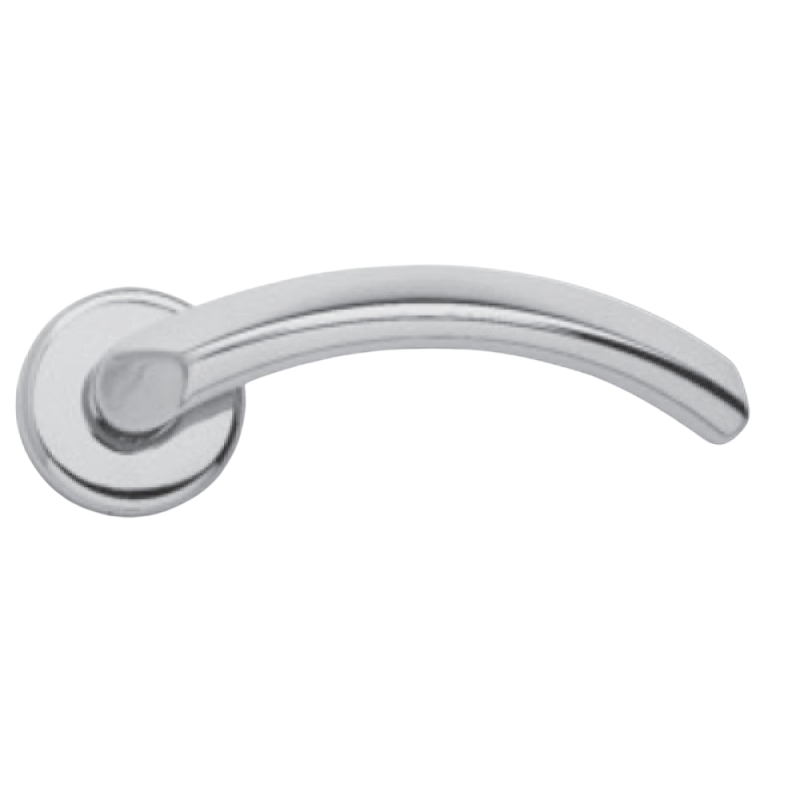 Coppia di Maniglie Ghidini Modello Bella ZCL con Rosette e Bocchette