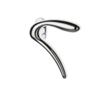 Coppia di Maniglie Ghidini Modello Leonardo ACL con Rosette e Bocchette Cilindro