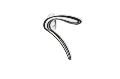 Coppia di Maniglie Ghidini Modello Leonardo ACL con Rosette e Bocchette Cilindro