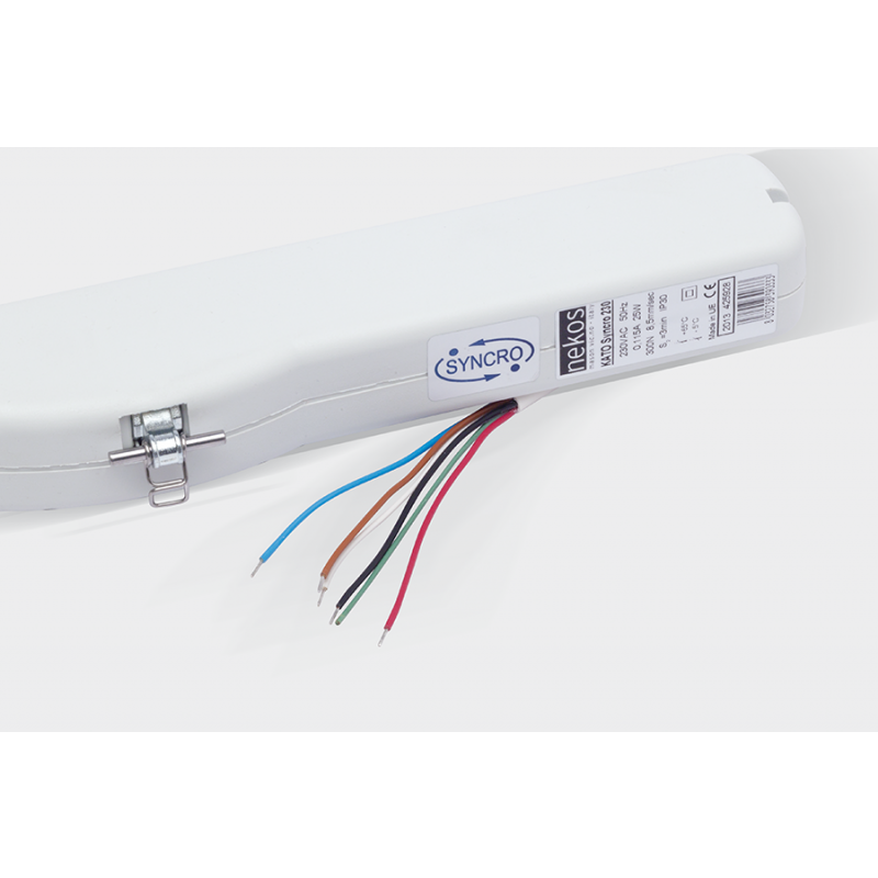 Coppia di Attuatori a Catena Kato Syncro3 Nekos 230V 300N Corsa fino 400mm