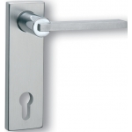 Coppia di Maniglie con Placca Ghidini Cartesio Q OCL-M4/F1