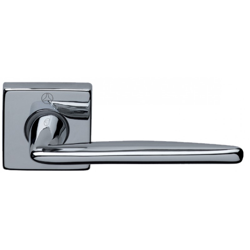 Coppia di Maniglie Ghidini Modello Easy OCL M4 con Rosette e Bocchette