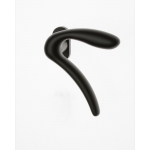 Coppia di Maniglie Ghidini Modello Leonardo ANO con Rosette e Bocchette Cilindro