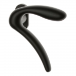 Coppia di Maniglie Ghidini Modello Leonardo ANO con Rosette e Bocchette Cilindro