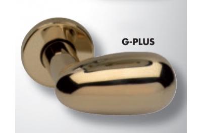 Coppia di Maniglie Ghidini Modello Pigna G-PLUS M36 con Rosette e Bocchette