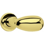 Coppia di Maniglie Ghidini Modello Pigna OLV M1 con Rosette e Bocchette