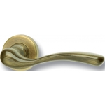 Coppia di Maniglie Ghidini Victoria OGV M27 con Rosette e Bocchette