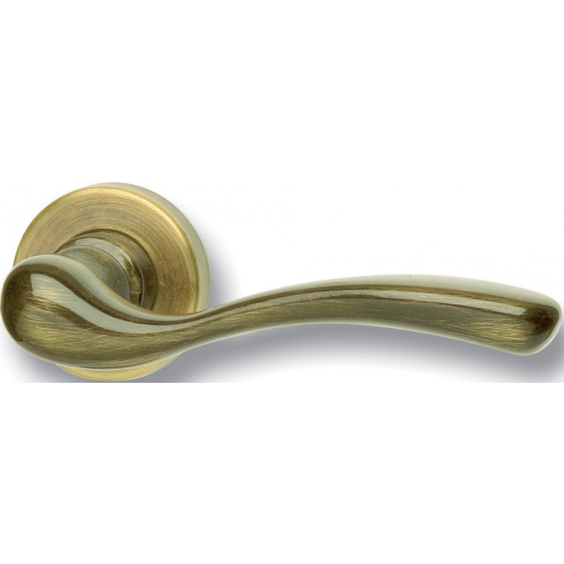 Coppia di Maniglie Ghidini Victoria OGV M27 con Rosette e Bocchette