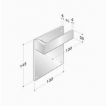 Coppia di Maniglie pba 2001.IT.PLA in Acciaio Inox AISI 316L