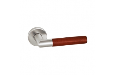 Coppia di Maniglie pba 2003.YOD in Legno e Acciaio Inox AISI 316L