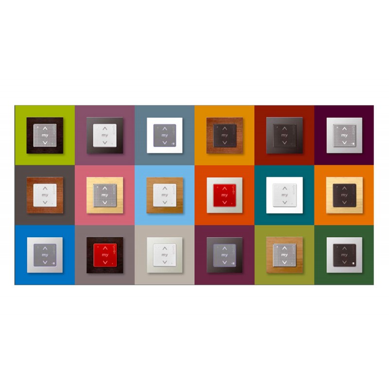 Cornice Pure per Moduli di Comando Smoove Somfy