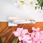 Dafne Maniglia con Rosetta Quadrata per Ambiente Moderno-Vintage Linea Calì