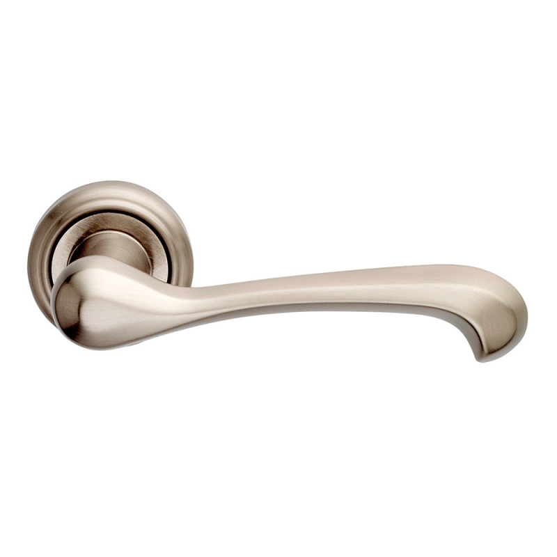 Dallas Serie Vintage forme Maniglia per Porta su Rosetta Rotonda Frosio Bortolo Made in Italy