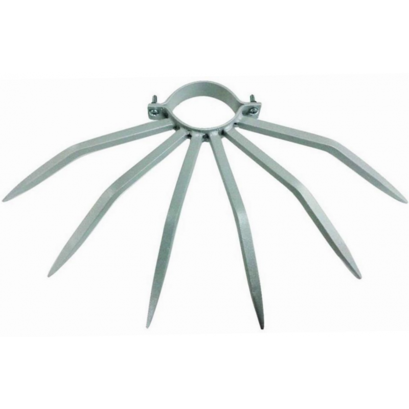 Dissuasore Antifurto Grimpo Diametro 100 mm per Tubi e Grondaie
