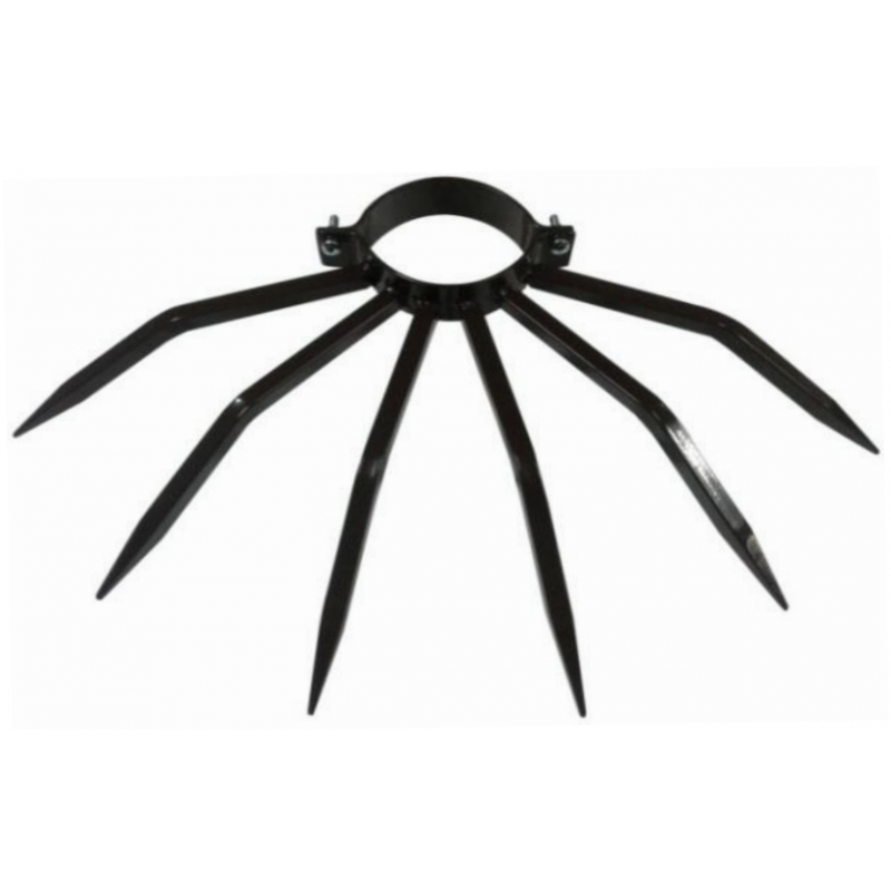 Dissuasore Antifurto Grimpo Diametro 100 mm per Tubi e Grondaie