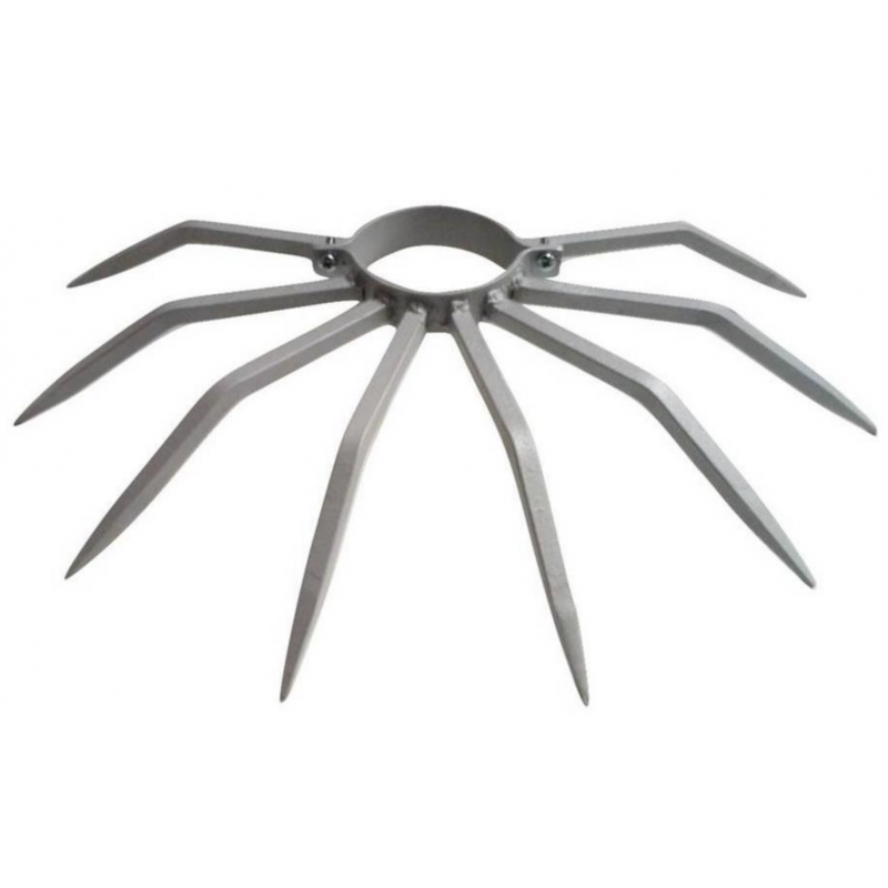 Dissuasore Contro Furti da Salita con Retrocollare Diametro 100 mm