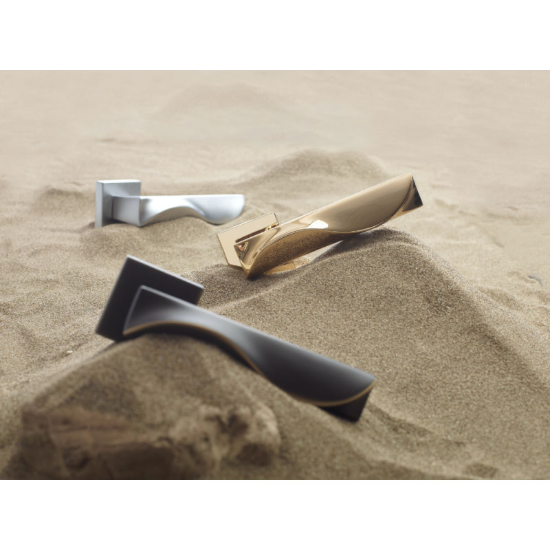 Duna Linea Calì Maniglia per Porta Finitura Ottone a Scelta