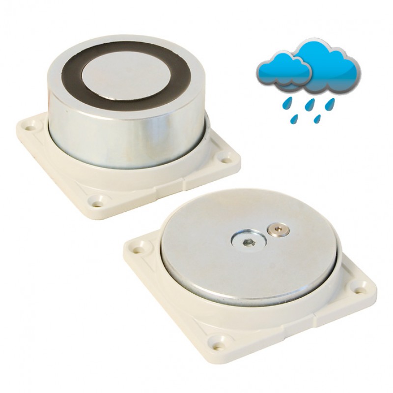 Elettromagnete di Trattenuta 180 Kg per Porte Tagliafuoco 17003A Opera