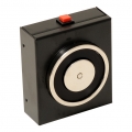 Elettromagnete Trattenuta Nero 18101 Opera 140 Kg Pulsante di Sblocco