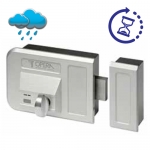 Elettroserratura Argento Pomolo Cancelli e Portoni 28002 Serie Gate Lock Opera