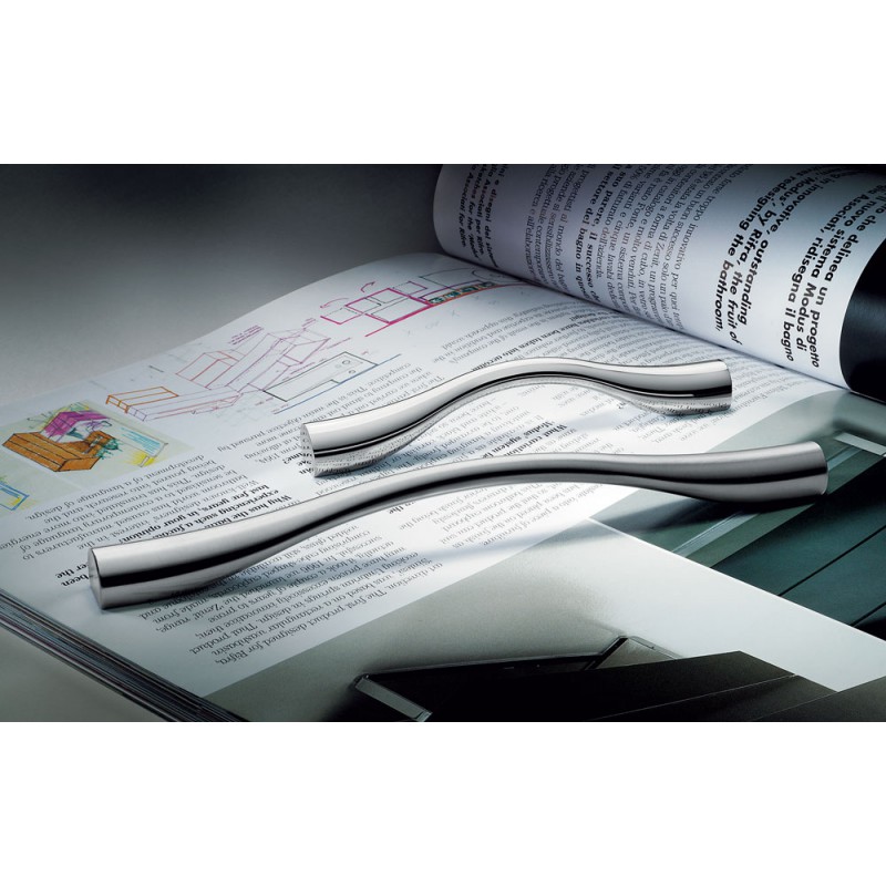 F105 Cromo Maniglia per Mobile Ideale per Ante e Cassetti di Arredo Design by Formae