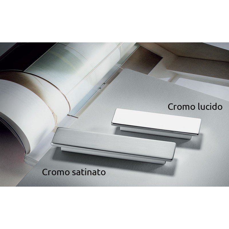 F108 Cromo Maniglia per Mobili di Interior Design Made in Italy by Formae