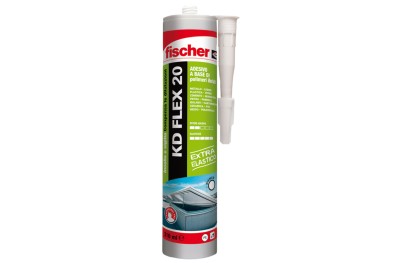 Fischer KD FLEX 20 Sigillante Adesivo per Incollaggio Giunzioni