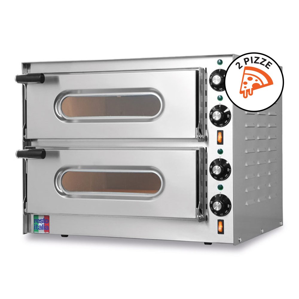 Forno Elettrico Doppio per Pizze - Resto Italia Small-G2