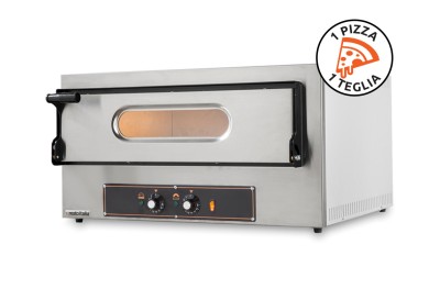 Forno Elettrico per Pizze e Teglie Kube 1 Monofase 230V Made in Italy by Resto Italia