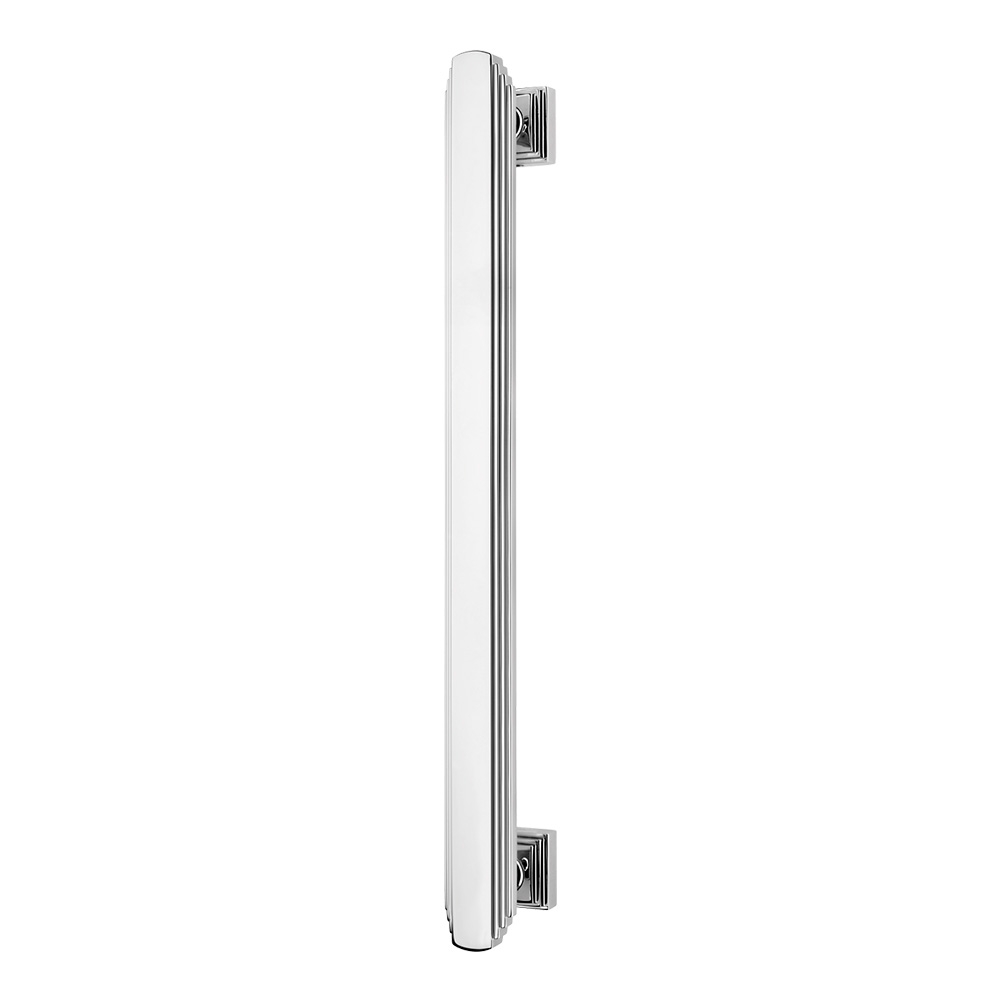 Glamor Maniglione per Porta su Placca con Sistema Antintrusione Invisibile Linea Calì Design