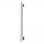 Glamor Maniglione per Porta su Placca con Sistema Antintrusione Invisibile Linea Calì Design