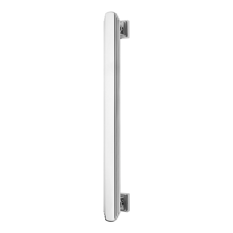 Glamor Maniglione per Porta su Placca con Sistema Antintrusione Invisibile Linea Calì Design
