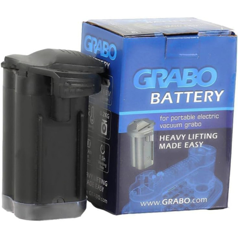 GRABO PRO-LIFTER 20 Ventosa Elettrica Sottovuoto con Display e Batteria