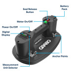 GRABO PRO-LIFTER 20 Ventosa Elettrica Sottovuoto con Display e Batteria