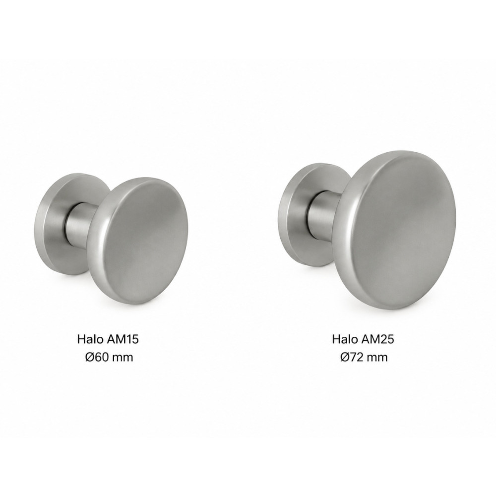 Halo Colombo Design Pomolo Fisso per Porta Ø60 o Ø72 Alberto Meda
