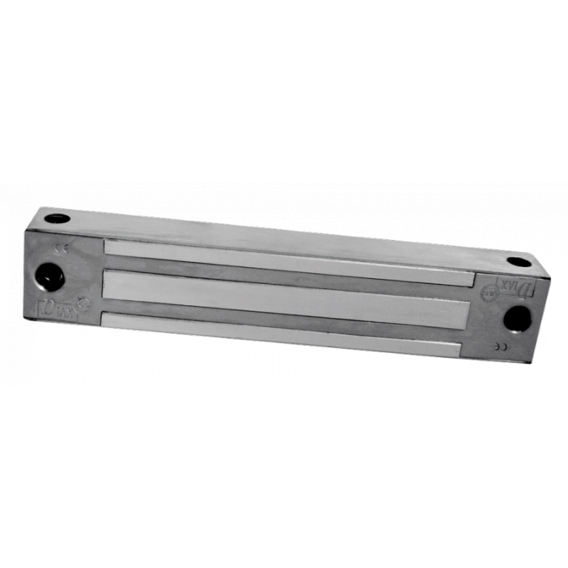 I180SR 180Kg Fermo Elettromagnetico da Applicare in Acciaio Inox 12/24V DC + Reed di Stato CDVI
