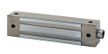 I400SR 400Kg Fermo Elettromagnetico da Applicare in Acciaio Inox 12/24V DC + Reed di Stato CDVI