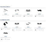 K-ECO S3 Nekos Attuatore a Catena Sporgere Vasistas Cupole Abbaini