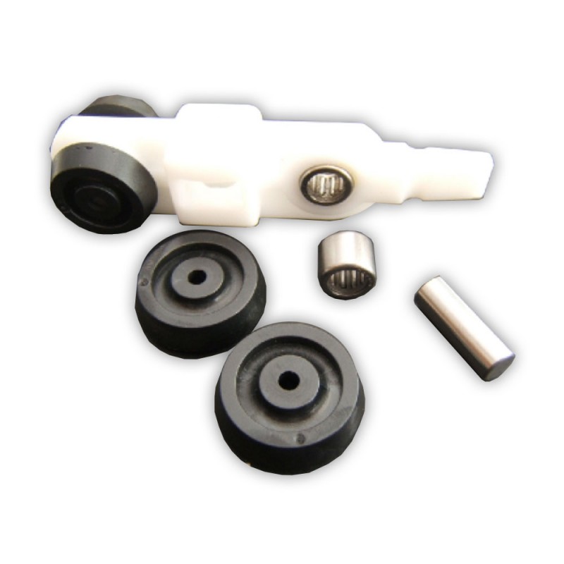 KE 80/D Kit Monosilent Fino 150cm 80Kg per Scorrevole Porte Interne in Legno Pettiti Giuseppe