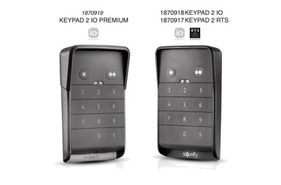 Keypad 2 Somfy Tastiera per Motori Radio IO e RTS