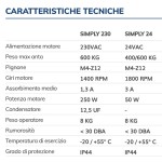 KIT SIMPLY VDS Motore per Cancelli Scorrevoli Fino a 600Kg
