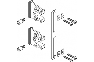 Kit Collegamento Nova Giesse Maniglia Finestra Cremonese Art.02377 ALLCO5 R40