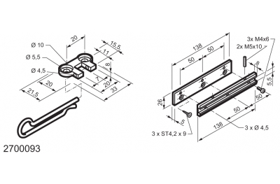 Kit Universale per Applicazioni su Finestre a Sporgere WAY Mingardi