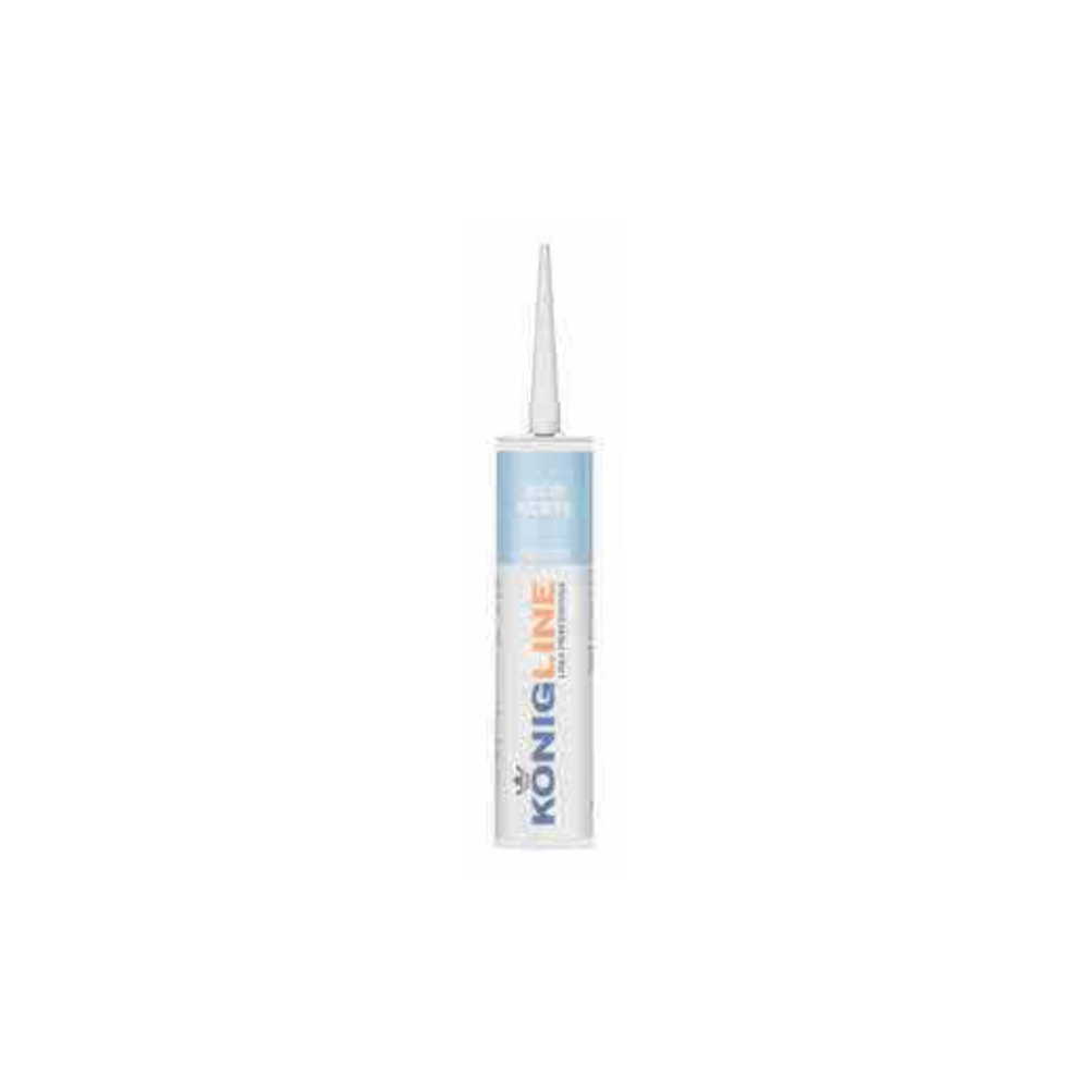 Konigline Eco Acryl Silicone Acrilico Bianco per Porte e Finestre