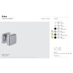 Kubo Colombo Design Pomolo per Porta Girevole 55x55 mm