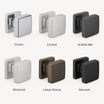 Kubo Colombo Design Pomolo per Porta Girevole 55x55 mm