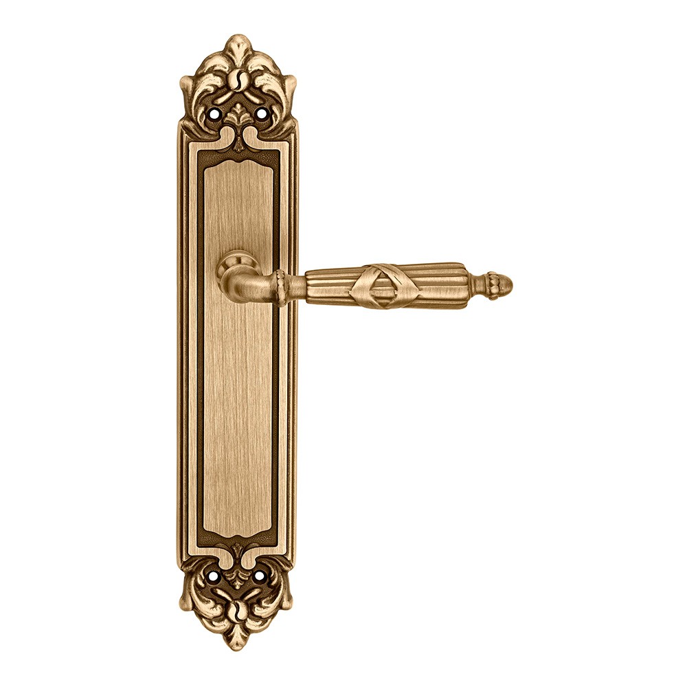 Latina Serie Epoque forme Maniglia per Porta su Placca Frosio Bortolo Artigianale